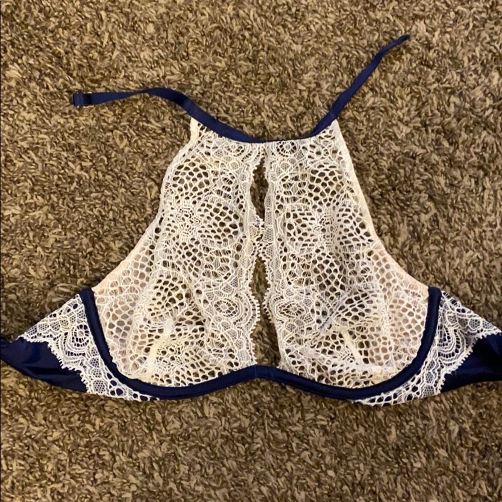 High neck bralette